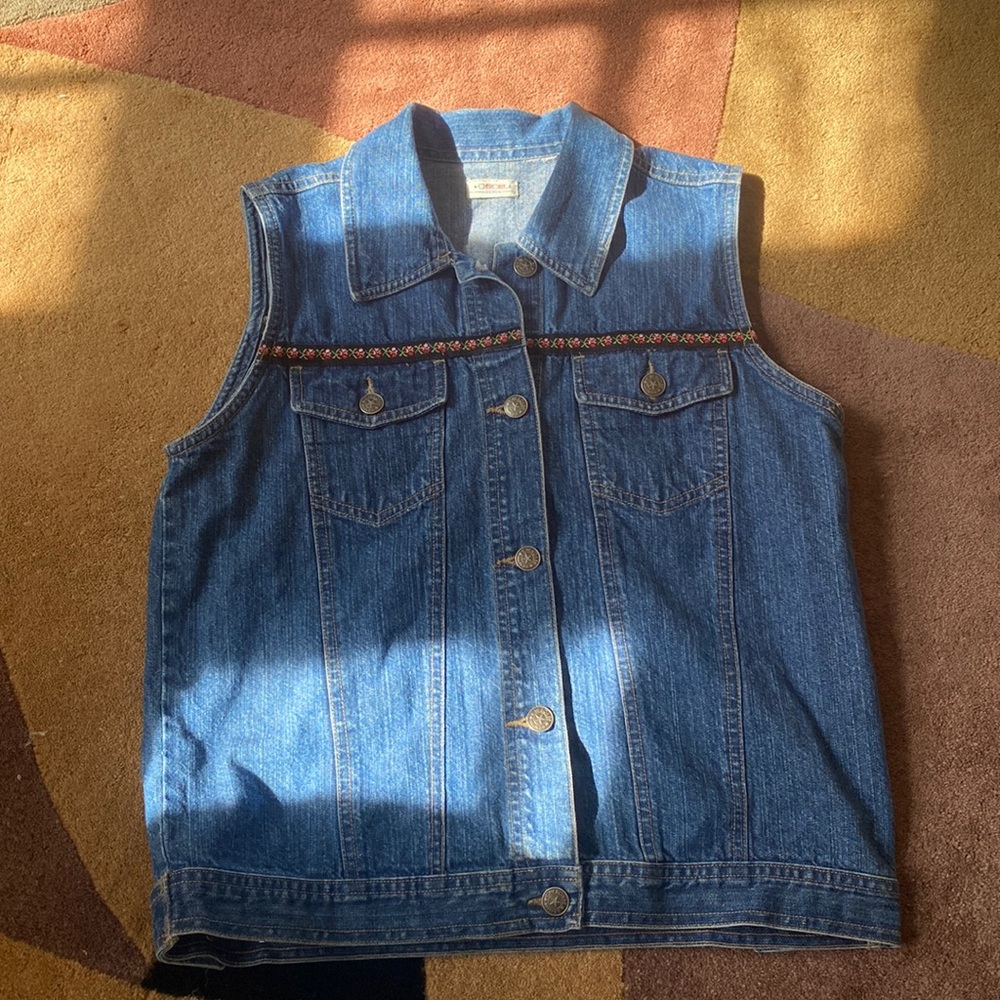 Vintage Cherokee Jean Vest